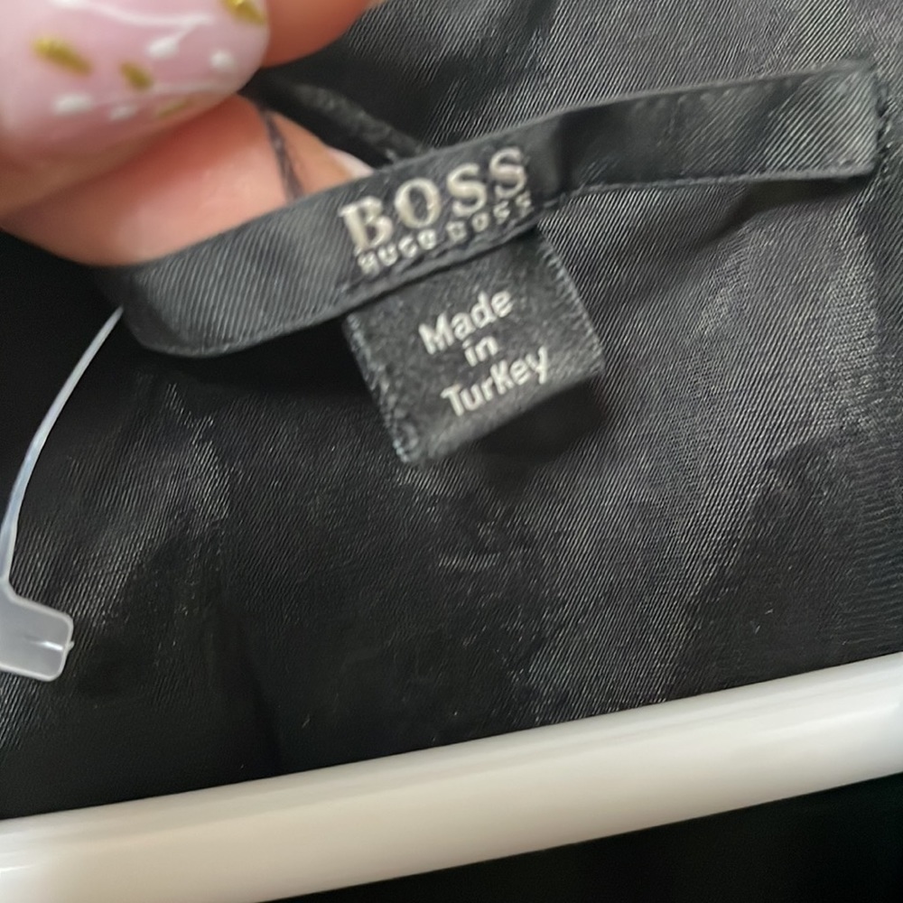 Hugo boss Sz 44 / 12 midi career dress vintage y2k - Picture 5 of 10